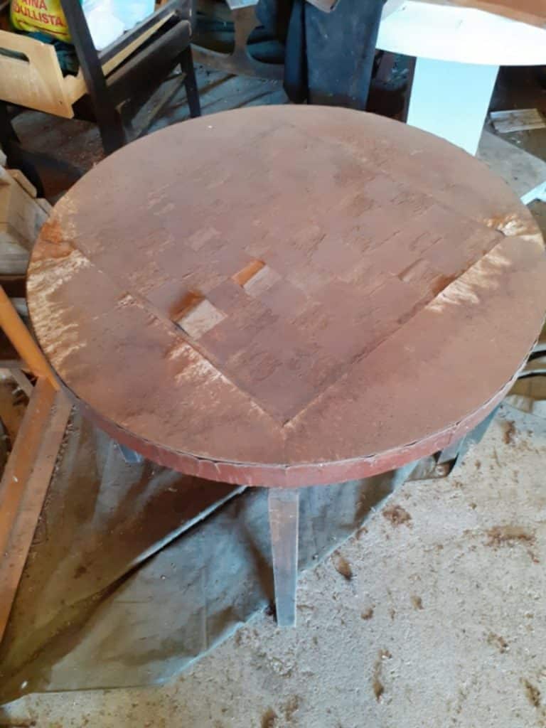 Shakkipöydän alkutilanne